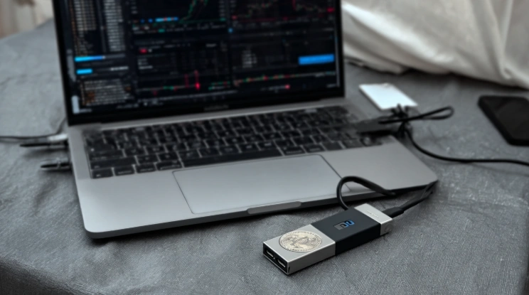 USB connection desktop recognition